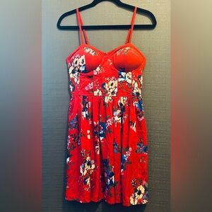 NEW Band of the Free Structured Bodice Floral Dress